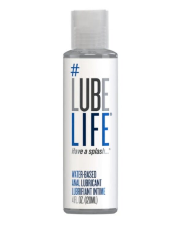 #LUBE LIFE
Lubricante Anal base agua - 4 Onz. (120ml)