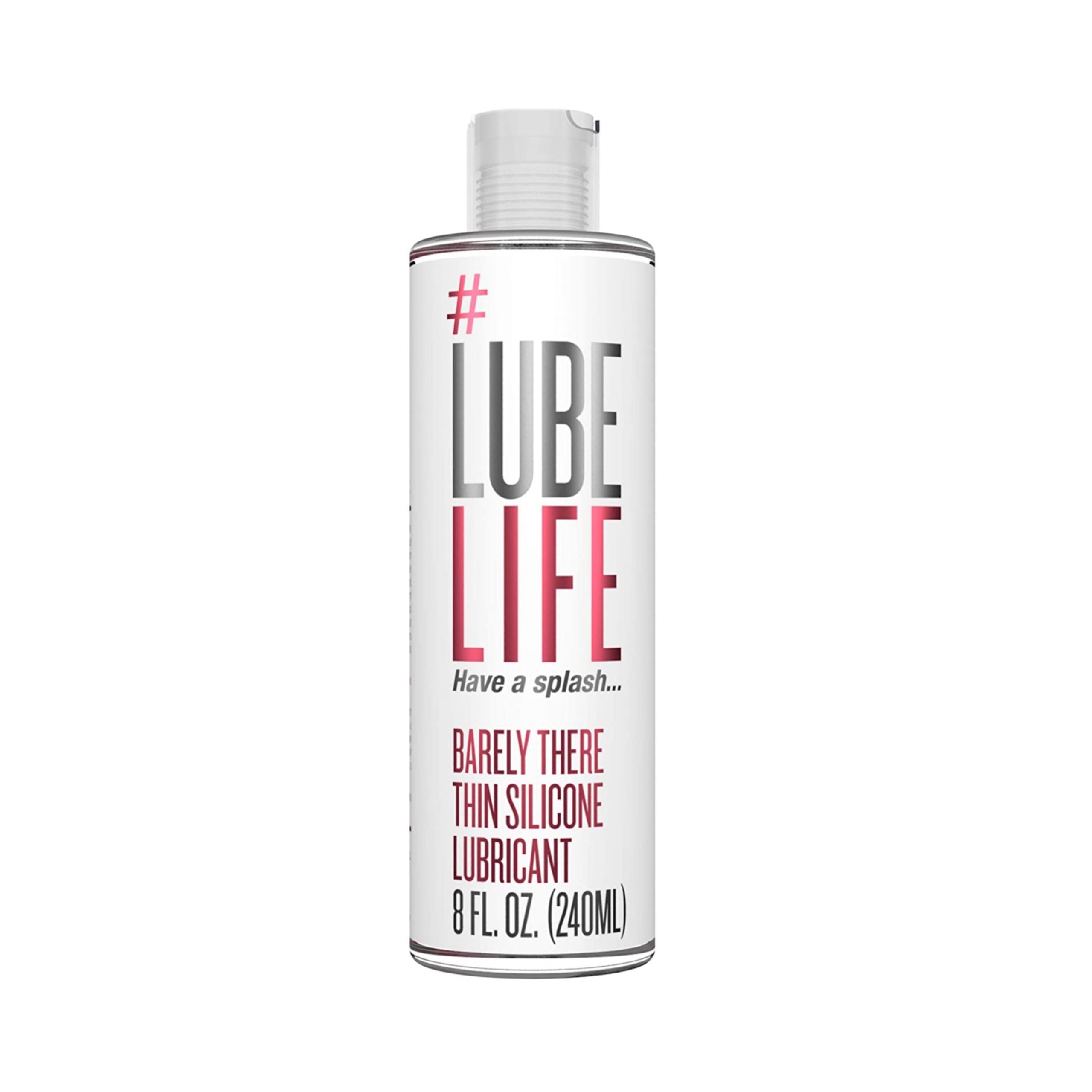 #LubeLife - Lubricante anal a base de silicona, resistente al agua,  lubricante de silicona grueso para hombres, mujeres y parejas, 8 onzas  líquidas
