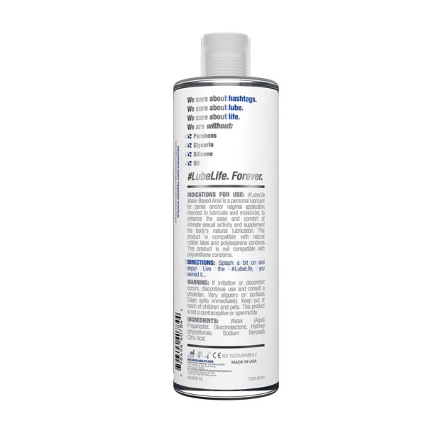 #LUBE LIFE
Lubricante Anal base agua - 4 Onz. (120ml) - Imagen 2