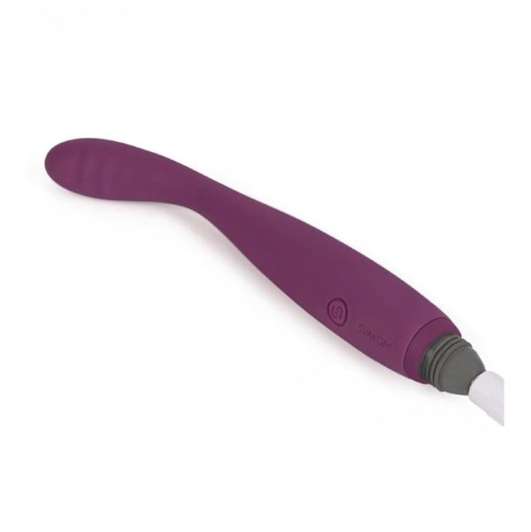 SVAKOM Cici Flexible Ribbed Desgin Slim G-Spot Vibrator - Imagen 4