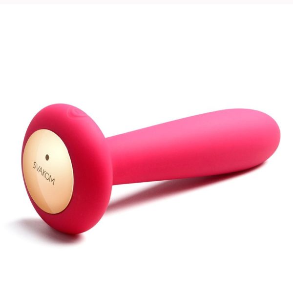 SVAKOM Primo Wearable G-spot & Anal Remote-Controlled Long-bullet Warming Vibrator - Plum Red - Imagen 2