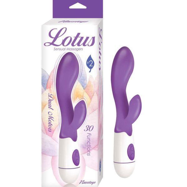 LOTUS SENSUAL MASSAGERS #2-PURPLE